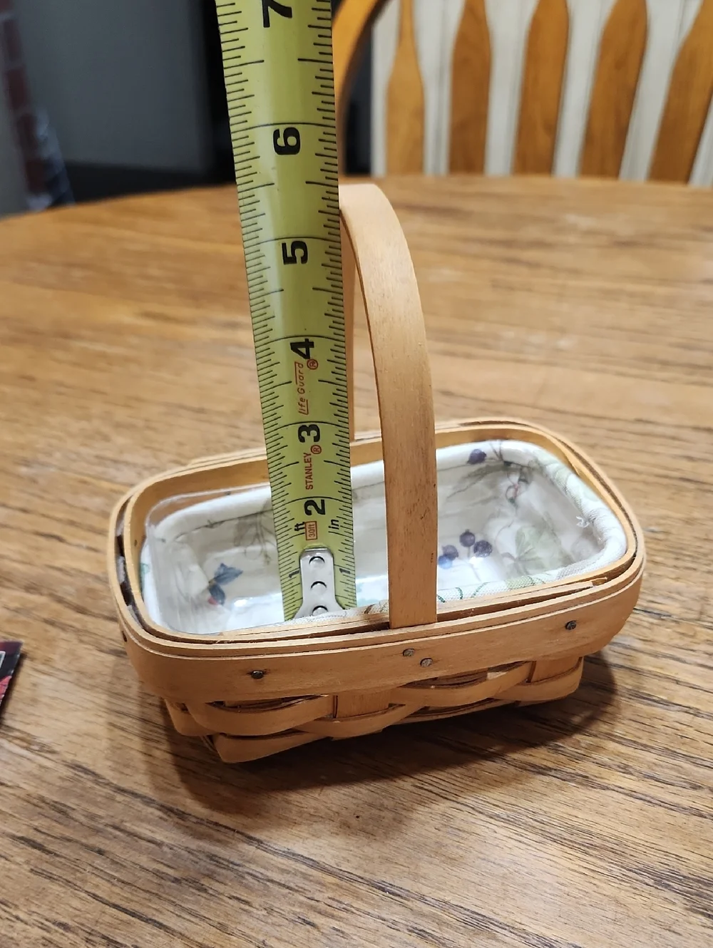 Longaberger Parsley Basket 1999